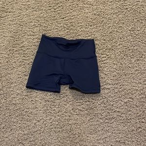 Navy blue bike shorts